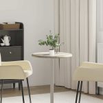 Blat de masă, gri, Ø50x2,5 cm, marmură GartenMobel Dekor