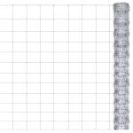 Gard de grădină, argintiu, 50x1,25 m, oțel zincat GartenMobel Dekor