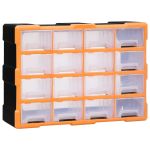 Organizator cu 16 sertare medii, 52x16x37 cm GartenMobel Dekor