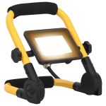 Proiector cu LED și mâner, alb cald, 20 W GartenMobel Dekor