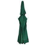 Pânză de schimb umbrelă de soare de grădină, verde, 610 cm GartenMobel Dekor