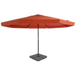 Umbrelă de soare de grădină, bază portabilă, cărămiziu GartenMobel Dekor