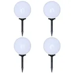 Lămpi de exterior pentru alee LED 4 buc. 30 cm, cu țăruș de sol GartenMobel Dekor
