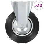 Roți fixe, 12 buc., 200 mm GartenMobel Dekor