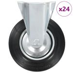 Roți fixe, 24 buc., 200 mm GartenMobel Dekor