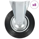 Roți fixe, 8 buc., 200 mm GartenMobel Dekor