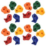 Pietre de cățărat, 20 buc., multicolor, PE GartenMobel Dekor