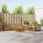 Set de canapele de exterior 6 pcs natural GartenMobel Dekor