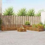 Set de canapele de exterior 8 pcs natural GartenMobel Dekor