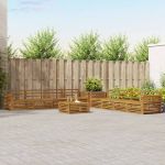 Set de canapele de exterior 9 pcs natural GartenMobel Dekor