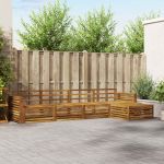 Set de canapele de exterior 5 pcs natural GartenMobel Dekor