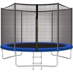 Trambulina Blue, cu scara si plasa de protectie exterioara, 366 cm Household NewTrend