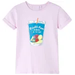 Tricou pentru copii, roz pal, 140 GartenMobel Dekor