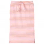 Fustă dreaptă pentru copii cu dungi, roz, 104 GartenMobel Dekor