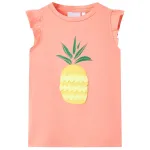 Tricou pentru copii, corai neon, 116 GartenMobel Dekor