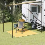 Covor pentru cort, bej, 200x200 cm GartenMobel Dekor