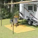 Covor pentru cort, bej, 250x200 cm, HDPE GartenMobel Dekor