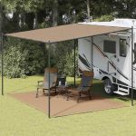 Covor pentru cort, gri taupe, 300x400 cm GartenMobel Dekor