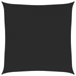 Pânză parasolar, negru, 4x4 m, HDPE, 160 g/m² GartenMobel Dekor