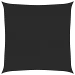 Pânză parasolar, negru, 5x5 m, HDPE, 160 g/m² GartenMobel Dekor
