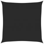Pânză parasolar, negru, 7x7 m, HDPE, 160 g/m² GartenMobel Dekor