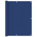 Paravan de balcon, albastru, 120 x 500 cm, țesătură oxford GartenMobel Dekor