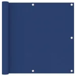 Paravan de balcon, albastru, 90 x 600 cm, țesătură oxford GartenMobel Dekor