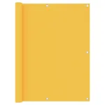 Paravan de balcon, galben, 120 x 500 cm, țesătură oxford GartenMobel Dekor