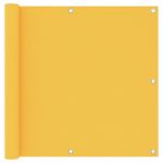 Paravan de balcon, galben, 90 x 400 cm, țesătură oxford GartenMobel Dekor