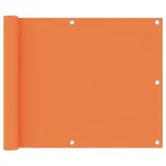 Paravan de balcon, portocaliu, 75 x 500 cm, țesătură oxford GartenMobel Dekor