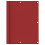 Paravan de balcon, roșu, 120 x 600 cm, țesătură oxford GartenMobel Dekor