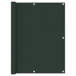 Paravan de balcon, verde închis, 120 x 400 cm, țesătură oxford GartenMobel Dekor