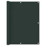 Paravan de balcon, verde închis, 120x500 cm, țesătură oxford GartenMobel Dekor