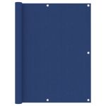 Prelată balcon albastru 120x400 cm țesătură Oxford GartenMobel Dekor