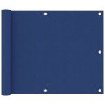 Prelată balcon albastru 75x300 cm țesătură Oxford GartenMobel Dekor