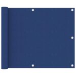 Prelată balcon albastru 75x400 cm țesătură Oxford GartenMobel Dekor