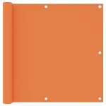Prelată balcon portocaliu 90x400 cm țesătură Oxford GartenMobel Dekor