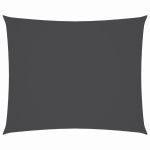 Pânză parasolar, antracit, 3x4 m țesătură oxford dreptunghiular GartenMobel Dekor