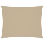 Pânză parasolar, bej, 2,5x3,5m, țesătură oxford, dreptunghiular GartenMobel Dekor
