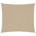 Pânză parasolar, bej, 2,5x3 m, țesătură oxford, dreptunghiular GartenMobel Dekor