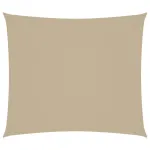 Pânză parasolar, bej, 2,5x3 m, țesătură oxford, dreptunghiular GartenMobel Dekor