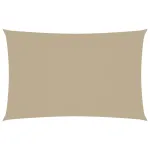 Pânză parasolar, bej, 2,5x5 m, țesătură oxford, dreptunghiular GartenMobel Dekor