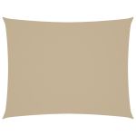 Pânză parasolar, bej, 2x3 m, țesătură oxford, dreptunghiular GartenMobel Dekor