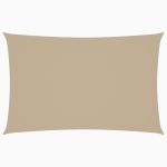 Pânză parasolar, bej, 2x4,5 m, țesătură oxford, dreptunghiular GartenMobel Dekor