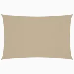 Pânză parasolar, bej, 2x4,5 m, țesătură oxford, dreptunghiular GartenMobel Dekor
