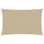 Pânză parasolar, bej, 2x5 m, țesătură oxford, dreptunghiular GartenMobel Dekor