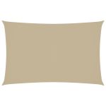 Pânză parasolar, bej, 2x5 m, țesătură oxford, dreptunghiular GartenMobel Dekor