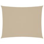 Pânză parasolar, bej, 3x4,5 m, țesătură oxford, dreptunghiular GartenMobel Dekor