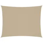 Pânză parasolar, bej, 3x6 m, țesătură oxford, dreptunghiular GartenMobel Dekor