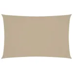 Pânză parasolar, bej, 5x8 m, țesătură oxford, dreptunghiular GartenMobel Dekor